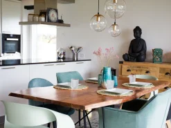 Tuolit<Beliani Tuoli Sametti Mintunvihrea 2 Kpl Jasmin