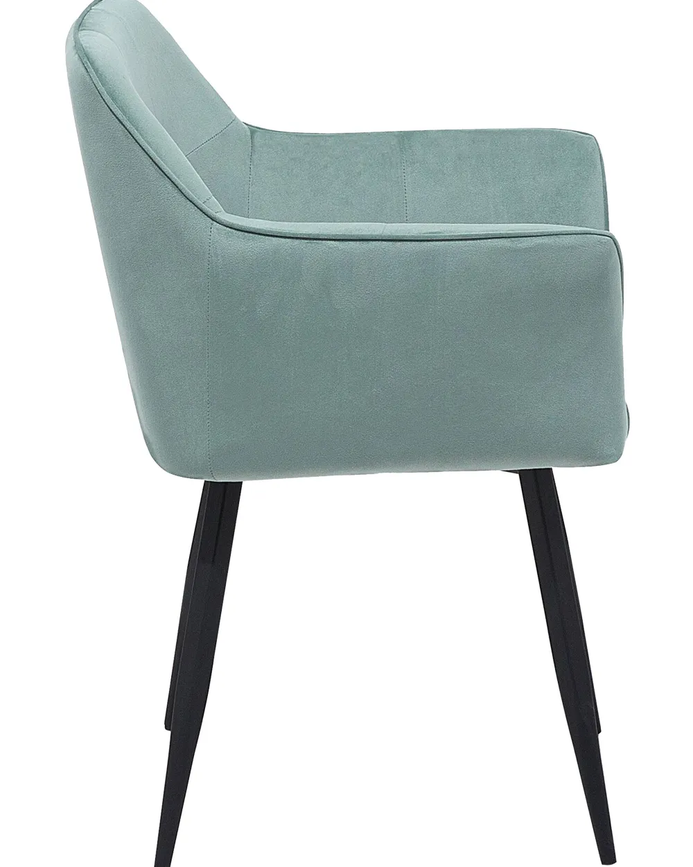 Tuolit<Beliani Tuoli Sametti Mintunvihrea 2 Kpl Jasmin
