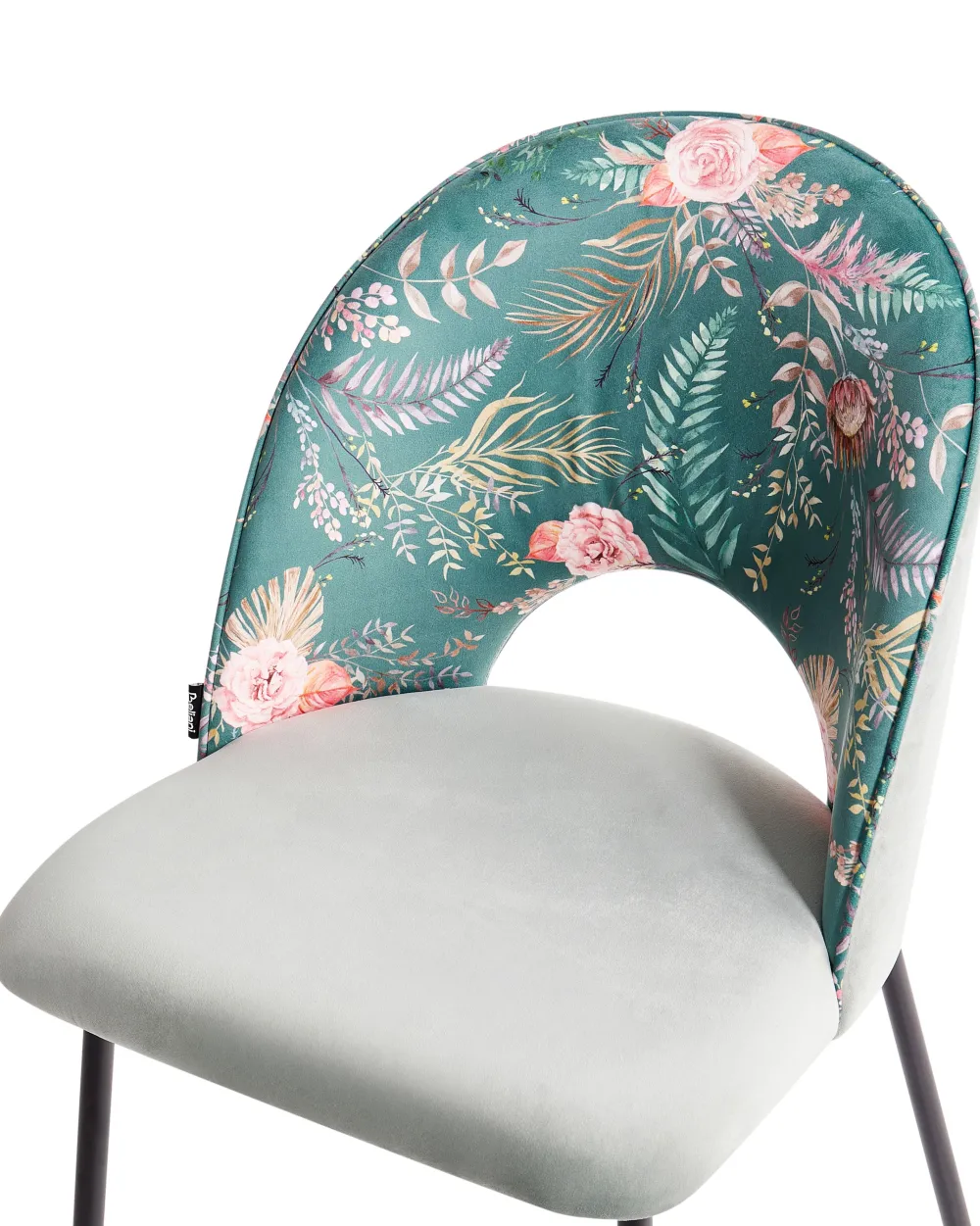 Tuolit<Beliani Tuoli Sametti Mintunvihrea 2 Kpl Covelo