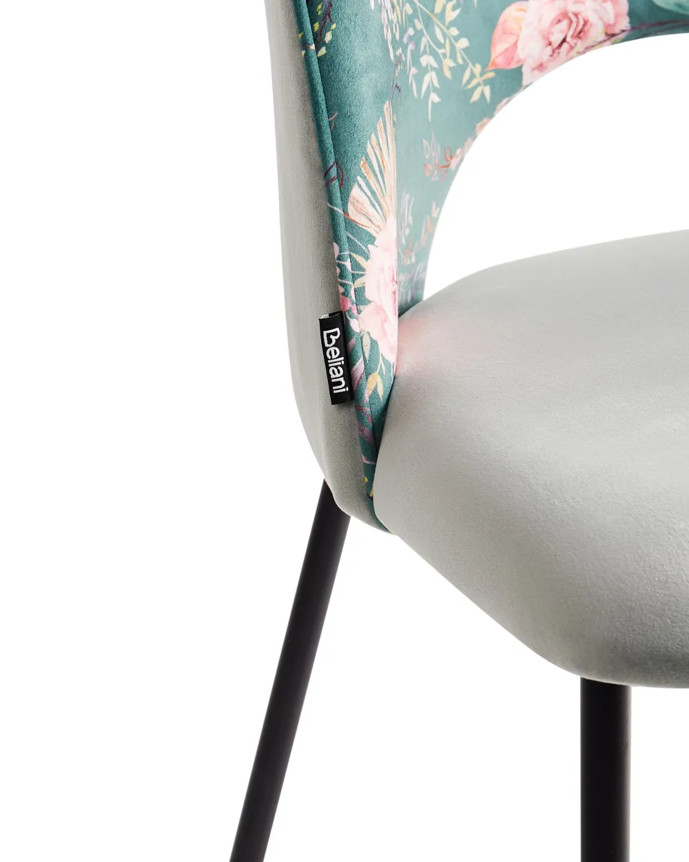 Tuolit<Beliani Tuoli Sametti Mintunvihrea 2 Kpl Covelo