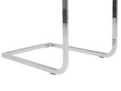 Outlet Beliani Tuoli Sametti Musta 2 Kpl Rockford