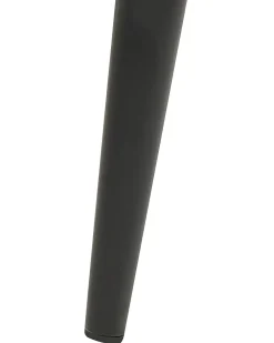 Tuolit<Beliani Tuoli Sametti Musta 2 Kpl Jasmin