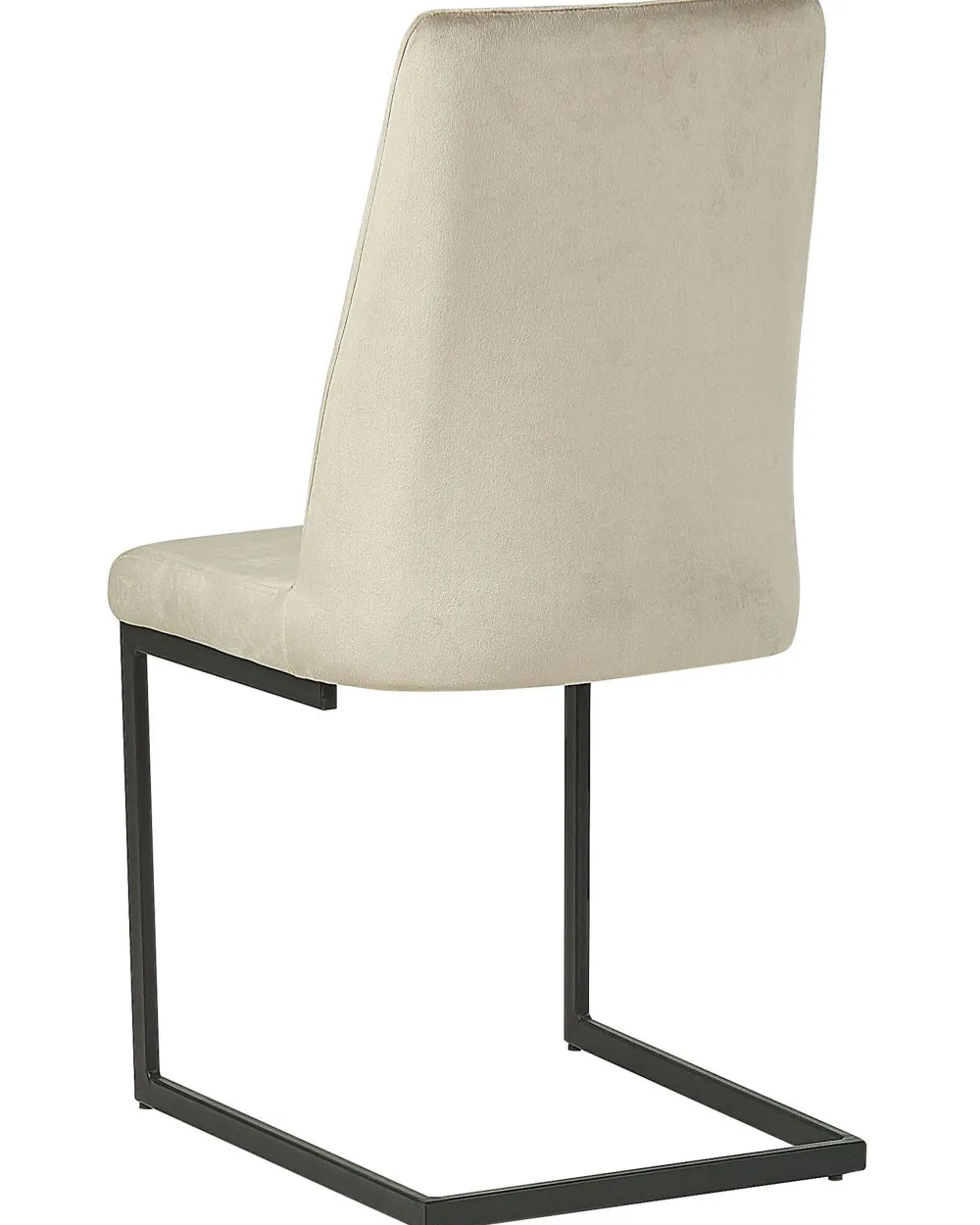 Tuolit<Beliani Tuoli Sametti Ruskeanharmaa 2 Kpl Lavonia