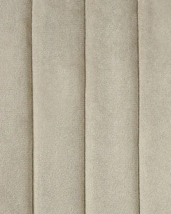 Tuolit<Beliani Tuoli Sametti Ruskeanharmaa 2 Kpl Lavonia