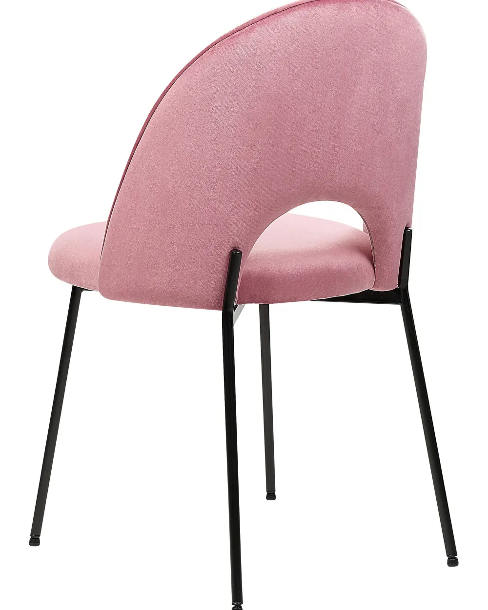 Sale Beliani Tuoli Sametti Vaaleanpunainen 2 Kpl Covelo