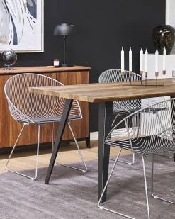 Tuolit<Beliani Tuoli Teras Hopea 2 Kpl Aurora