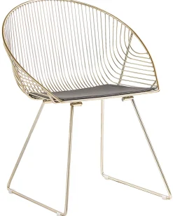 Tuolit<Beliani Tuoli Teras Kulta 2 Kpl Aurora