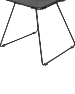 Tuolit<Beliani Tuoli Teras Musta 2 Kpl Beatty