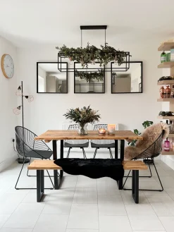 Clearance Beliani Tuoli Teras Musta 2 Kpl Harlan