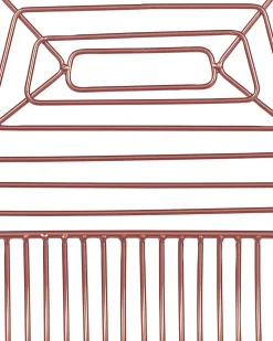 Tuolit<Beliani Tuoli Teras Ruusukulta 2 Kpl Beatty