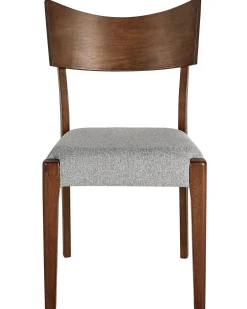 Flash Sale Beliani Tuoli Tumma Puu/Harmaa 2 Kpl Eden