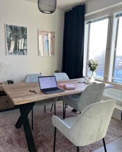 Fashion Beliani Tuoli Vakosametti Mintunvihrea 2 Kpl Loverna