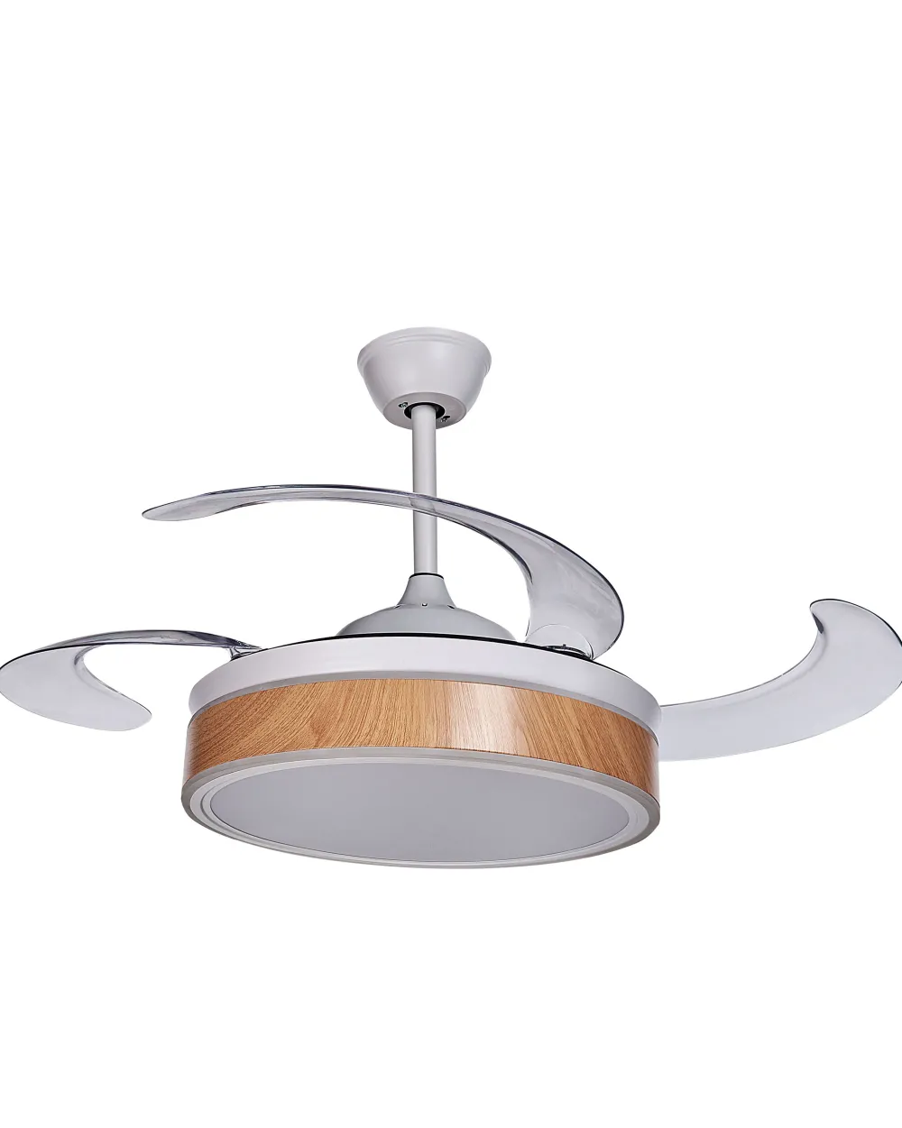 Valaisimet<Beliani Tuuletinvalaisin 3 Polttimoa Valkoinen Fremont