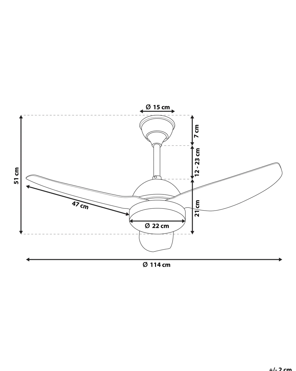 Discount Beliani Tuuletinvalaisin Metalli Valkoinen Toplica