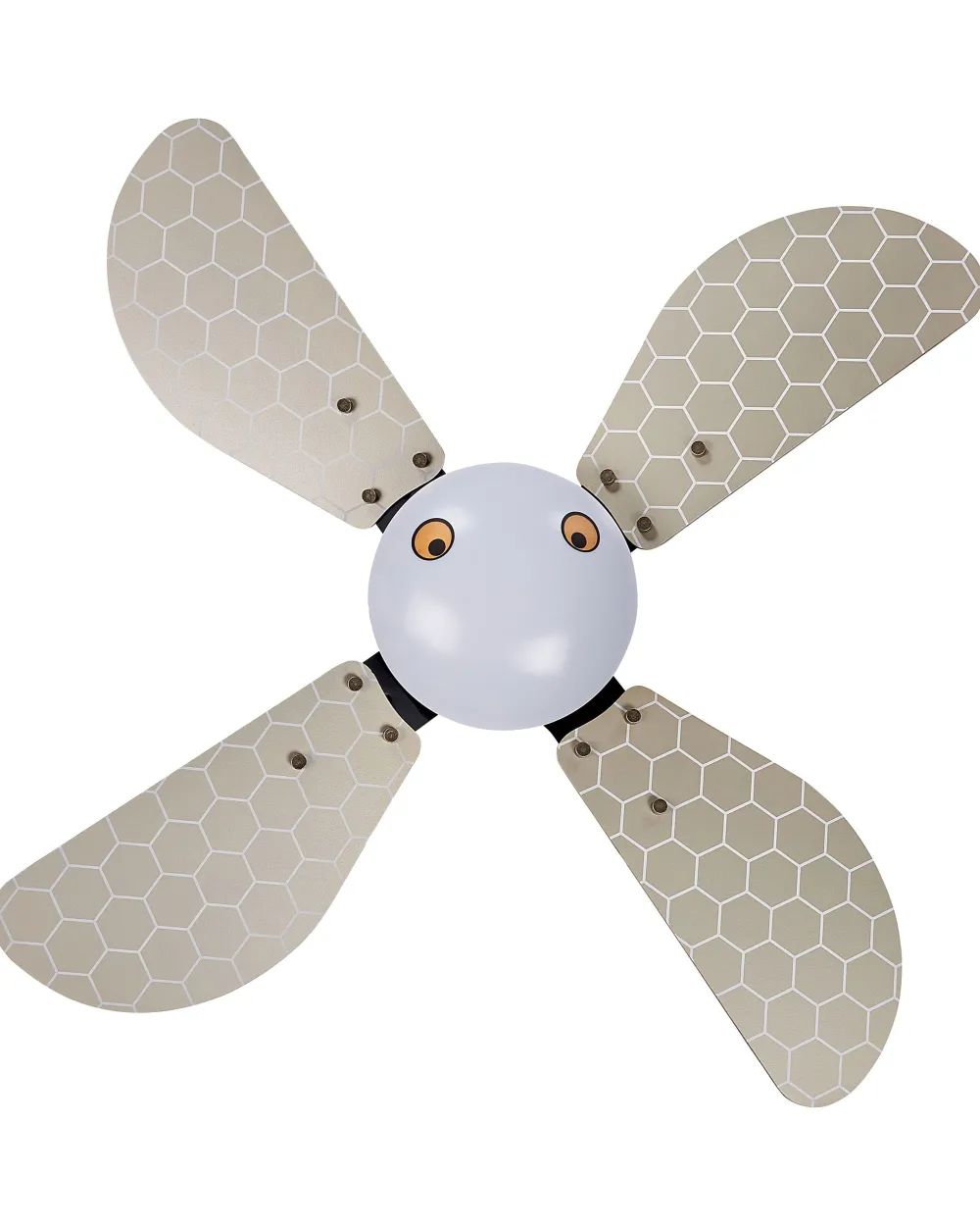 Valaisimet<Beliani Tuuletinvalaisin Rauta Musta/Keltainen Dolores