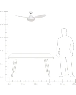 Valaisimet<Beliani Tuuletinvalaisin Rauta Valkoinen Banderas