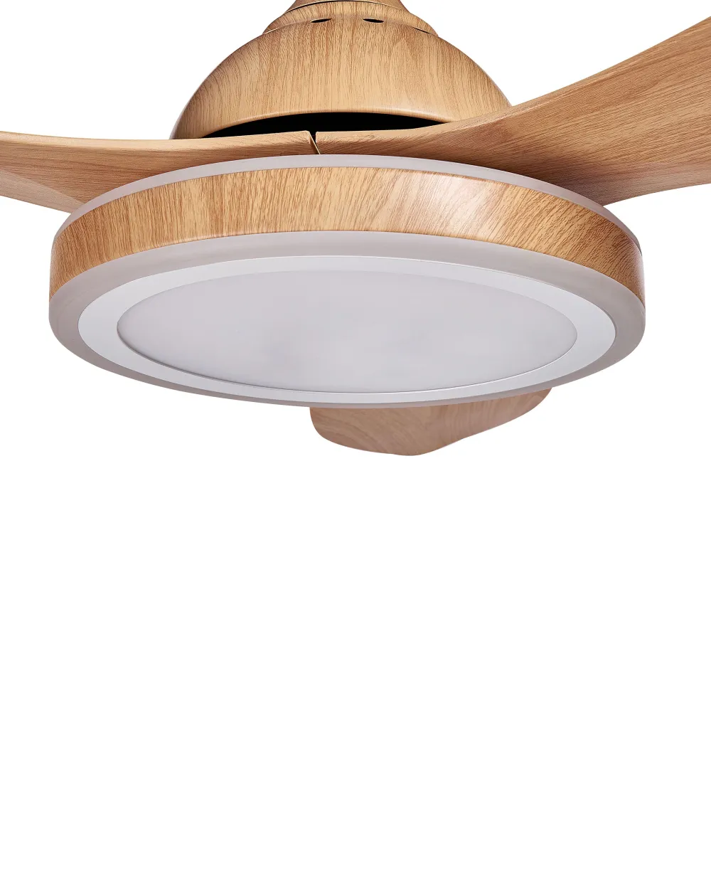 Fashion Beliani Tuuletinvalaisin Rauta Vaaleanruskea Muddy