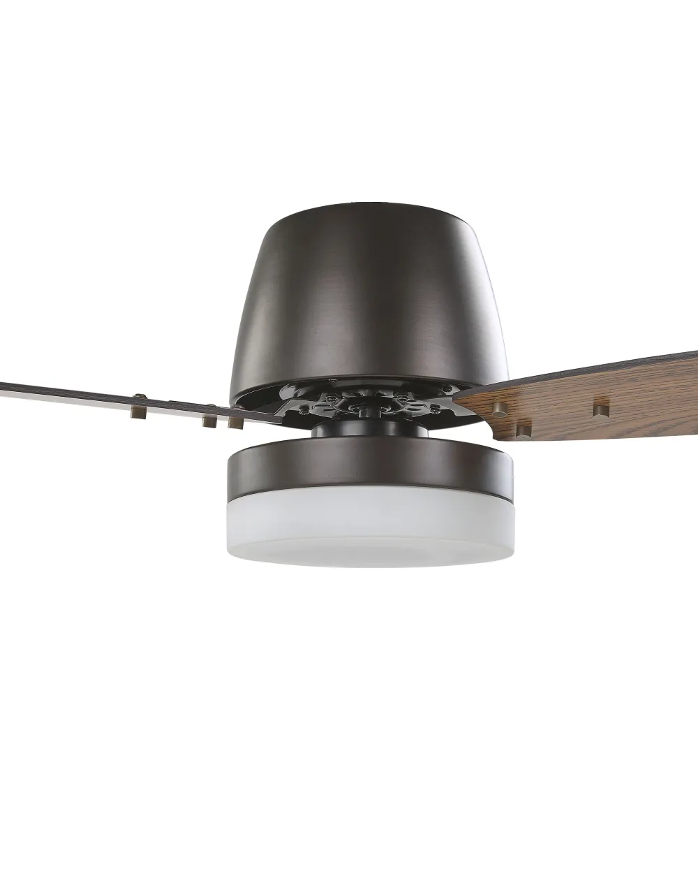 Valaisimet<Beliani Tuuletinvalaisin Tumma Puu/Musta Mlava