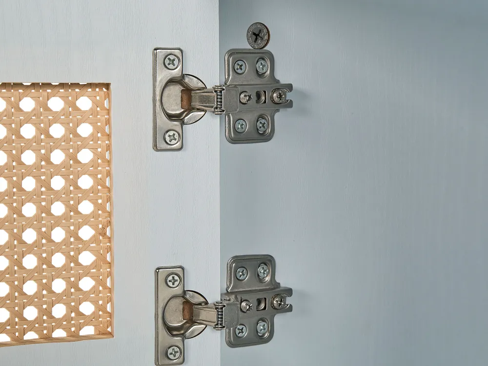 Best Beliani Tv-Taso 2 Kaappia 2 Hyllya Luonnonvalkoinen Parton