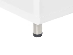 Fashion Beliani Tv-Taso 2 Laatikkoa 2 Hyllya Valkoinen/Vaalea Puu Knox