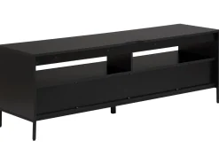 Säilytys<Beliani Tv-Taso 2 Laatikkoa Vaalea Puu/Musta Sydney
