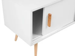 Sale Beliani Tv-Taso 3 Ovea Valkoinen Indiana