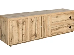 Cheap Beliani Tv-Taso Kaappi 2 Laatikkoa Vaalea Puu/Valkoinen Farada