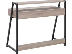 Cheap Beliani Tyohuonesetti 2 Osaa Vaalea Puu/Musta Foster/Calvin