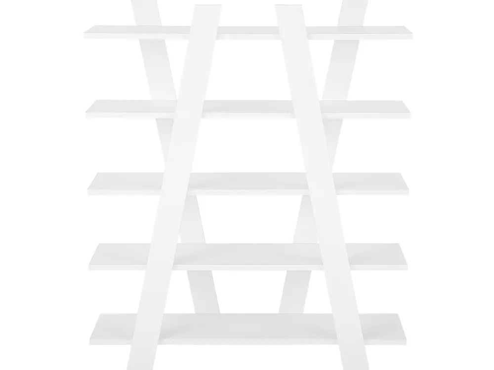 Säilytys<Beliani Tyohuonesetti 2 Osaa Valkoinen/Vaalea Puu Escalante/Sheslay