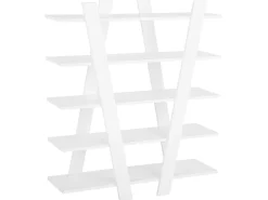 Säilytys<Beliani Tyohuonesetti 2 Osaa Valkoinen/Vaalea Puu Escalante/Sheslay