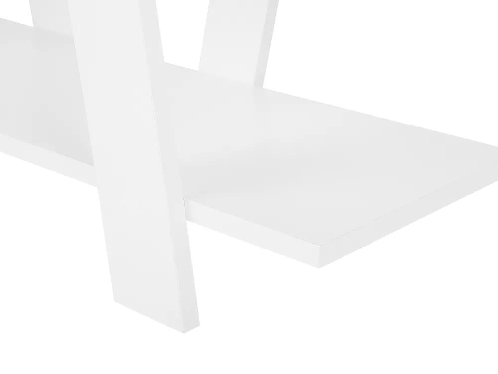 Säilytys<Beliani Tyohuonesetti 2 Osaa Valkoinen/Vaalea Puu Escalante/Sheslay