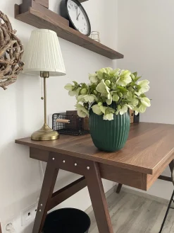 Lastenhuone<Beliani Tyopoyta 2 Laatikkoa Tumma Puu 120 X 70 Cm Sheslay