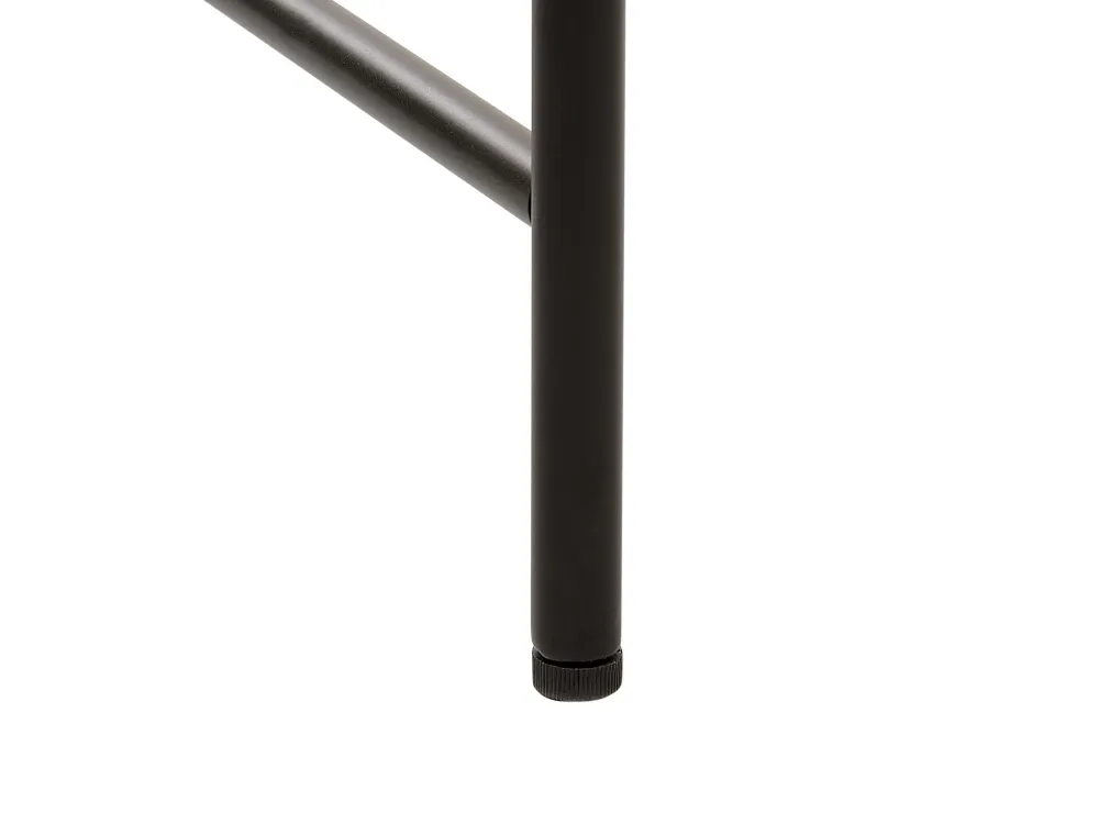 Outlet Beliani Tyopoyta Laatikko Tumma Puu/Musta 120 X 60 Cm Casco