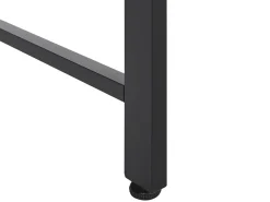 Lastenhuone<Beliani Tyopoyta Muistitaulu Tumma Puu/Musta 118 X 60 Cm Vince