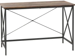 Lastenhuone<Beliani Tyopoyta Tumma Puu/Musta 115 X 60 Cm Futon