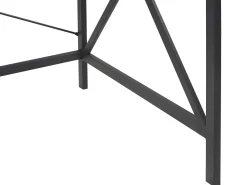 Lastenhuone<Beliani Tyopoyta Tumma Puu/Musta 115 X 60 Cm Futon