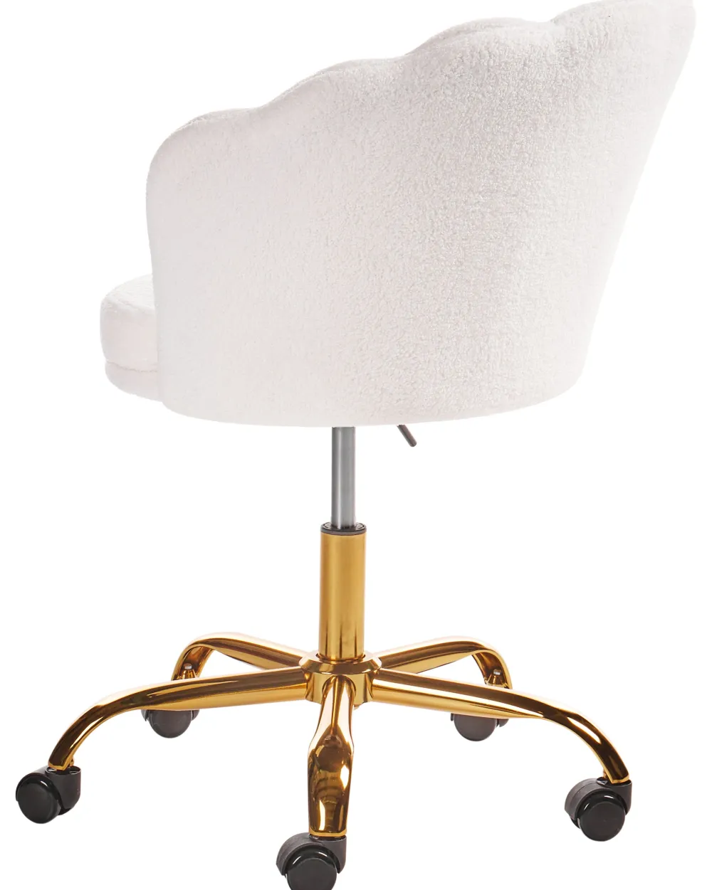 Tuolit<Beliani Tyotuoli Buklee Valkoinen Monticello Ii