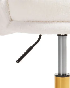 Tuolit<Beliani Tyotuoli Buklee Valkoinen Monticello Ii