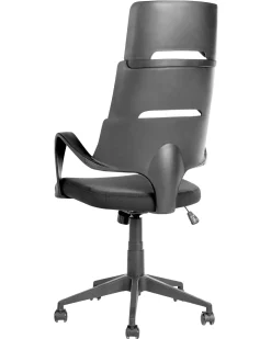 Shop Beliani Tyotuoli Kangas Musta Grandiose