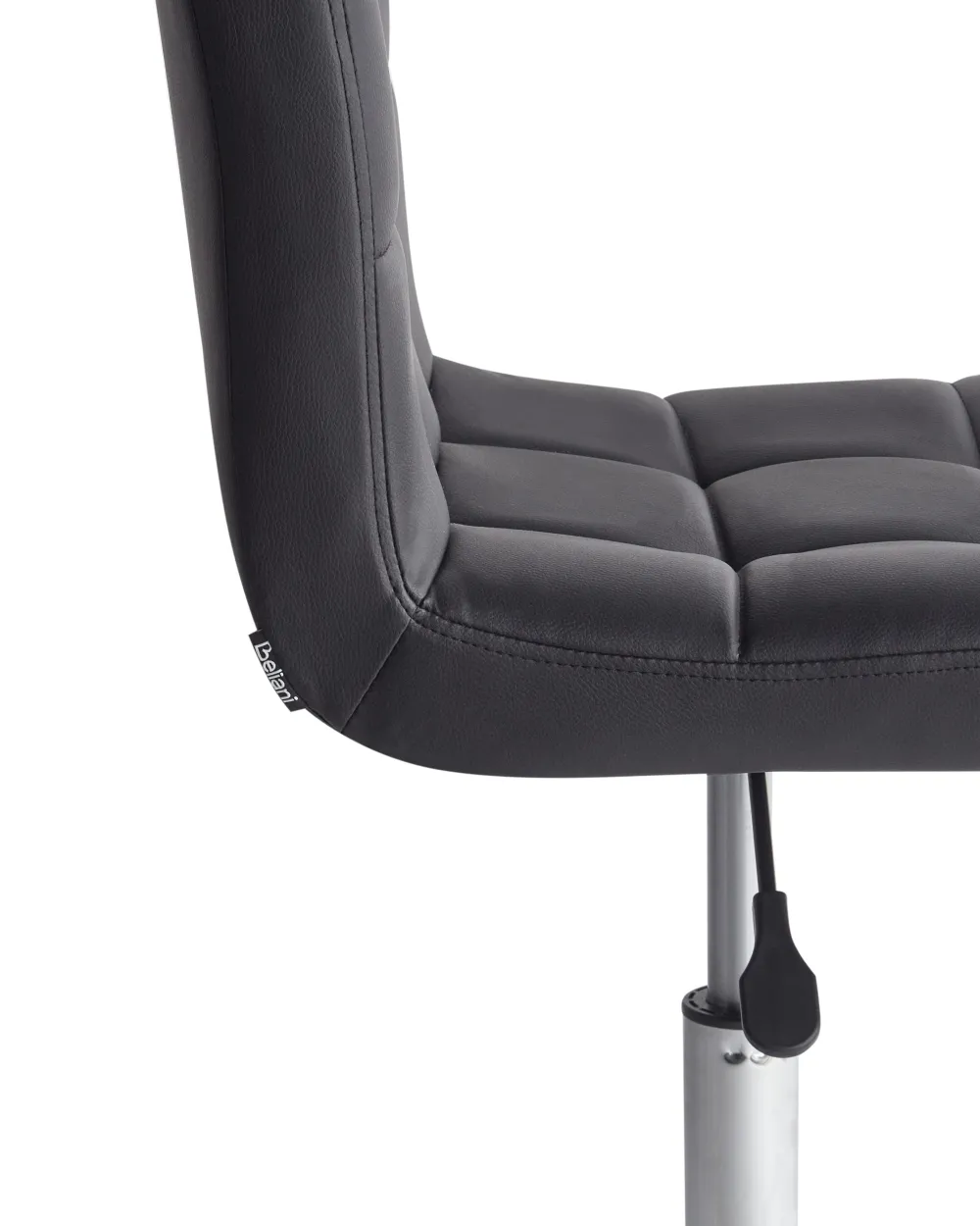 Best Sale Beliani Tyotuoli Kangas Musta Marion