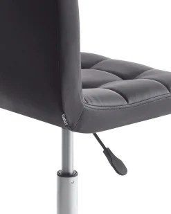 Best Sale Beliani Tyotuoli Kangas Musta Marion