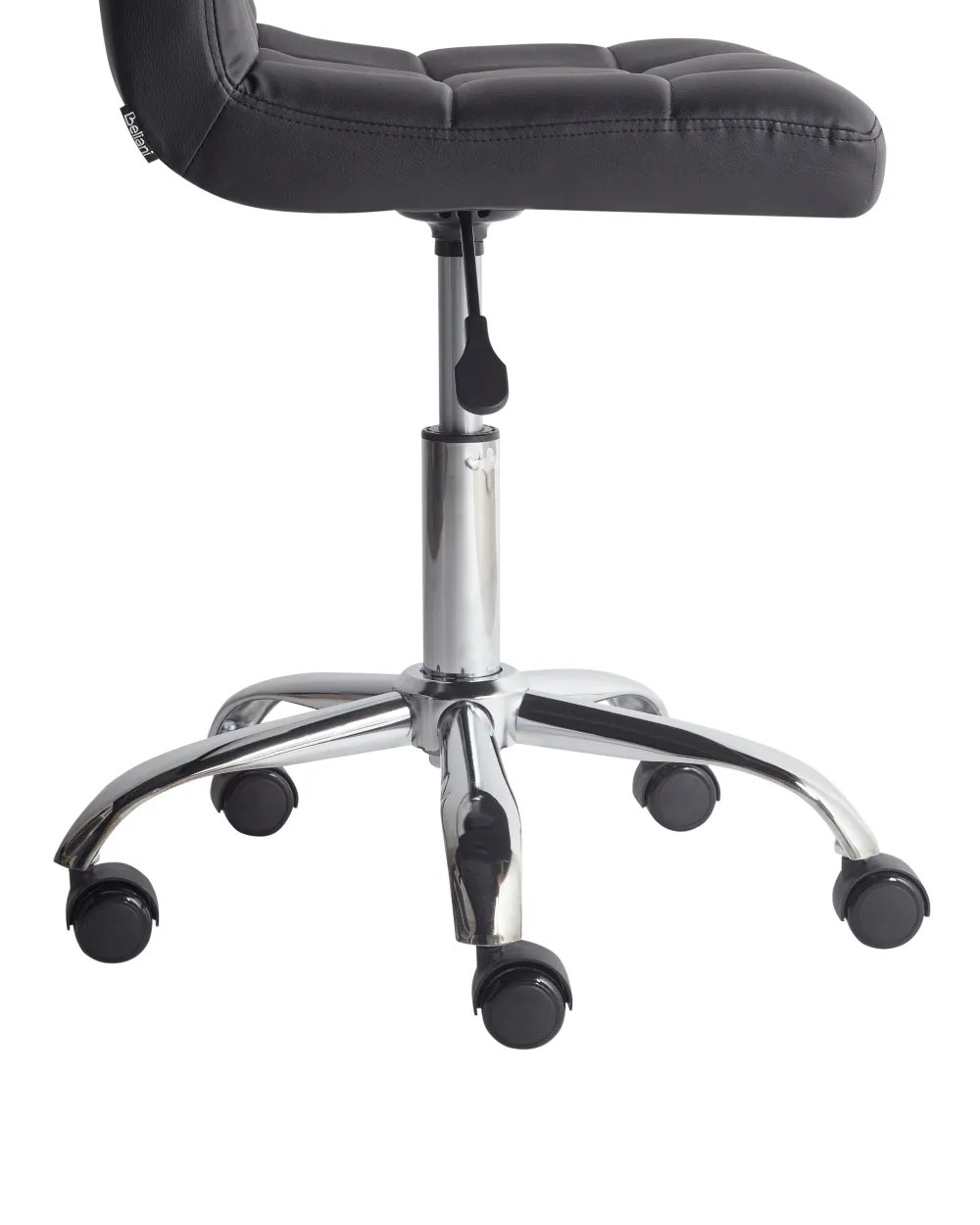 Best Sale Beliani Tyotuoli Kangas Musta Marion