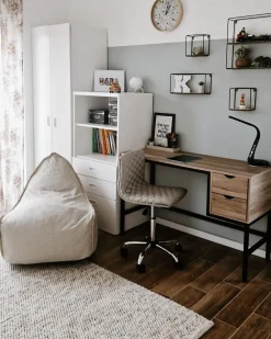 Cheap Beliani Tyotuoli Kangas Vaalea Beige Orlando