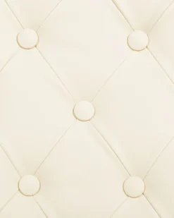 Clearance Beliani Tyotuoli Keinonahka Beige Princess