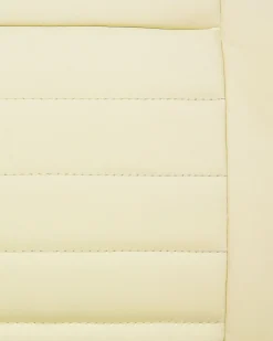 Tuolit<Beliani Tyotuoli Keinonahka Hierova Vaalea Beige Comfort Ii