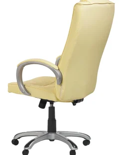 New Beliani Tyotuoli Keinonahka Hierova Beige Grandeur Ii