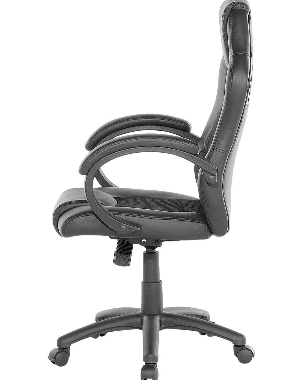 Online Beliani Tyotuoli Keinonahka Musta Fighter