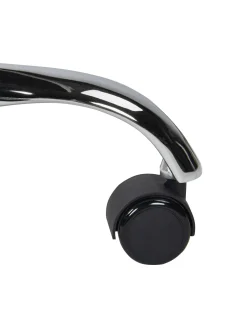 Tuolit<Beliani Tyotuoli Keinonahka Musta Princess