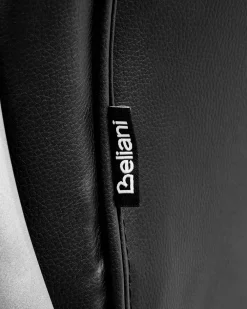 Tuolit<Beliani Tyotuoli Keinonahka Musta Princess