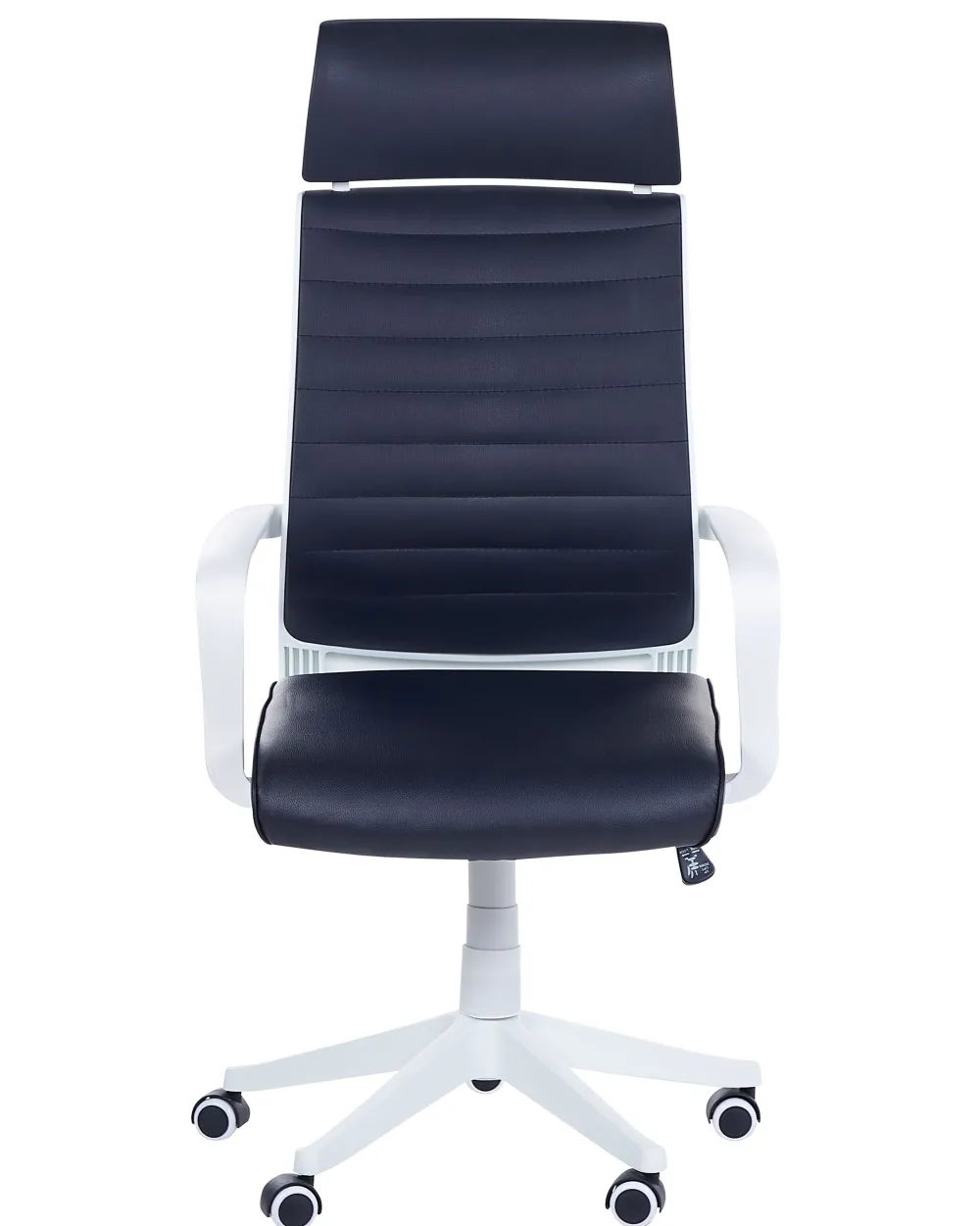 Sale Beliani Tyotuoli Keinonahka Musta Leader